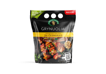 Kiaulienos sprandinės šašlykas su česnak. GRYNUOLIAI, 800 g