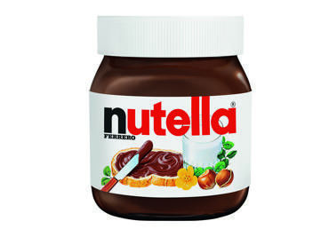 Tepamasis kremas NUTELLA su lazdynų riešutais ir kakava, 350 g
