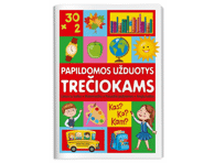 Knyga. PAPILDOMOS UŽDUOTYS TREČIOKAMS