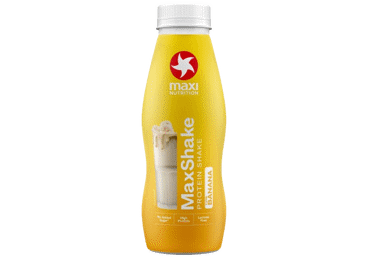 Baltyminis pieno kokteilis MAXI NUTRITION, bananų skonio, 330 ml