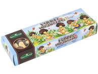 Sausainiai GRYBUKAI LINKSMUČIAI, juodojo šokolado skonio, 170 g