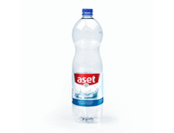 Gazuotas stalo vanduo ASET, 1.5 l