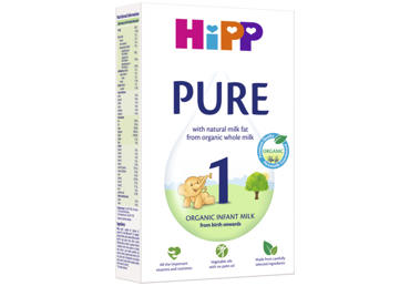 Ekologiškas pradinio maitinimo kūdikių pieno mišinys (nuo gimimo) HiPP 1 PURE, 300 g