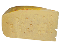 Puskietis sūris EMMENTAL ERMITAGE, 45 % rieb. s. m., 1 kg