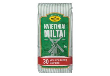 Kvietiniai miltai MALSENA, a. r., 550, 2 kg