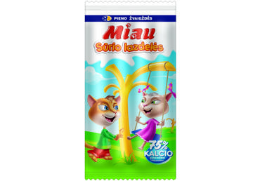 Sūrio lazdelės MIAU, 40 % rieb. s. m., 100 g
