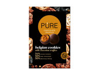 Pieninio šokolado triufeliai PURE CHOCOLATE su sausainių kremo įdaru, 148 g