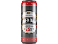 Šviesusis stiprus ŠNEKORIŲ alus, 500 ml