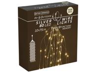 Lauko ir vidaus girlianda, 80 LED, 1 vnt., warm white