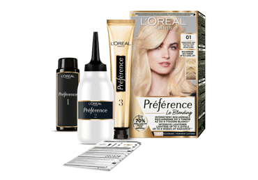 L'Oreal Paris Preference, ilgalaikiai plaukų dažai, 01 - 2