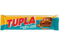 Šokoladinis batonėlis TUPLA SALTY CORN, 48 g