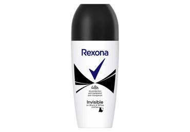 Moteriškas rutulinis dezodorantas REXONA INVISIBLE, 50 ml