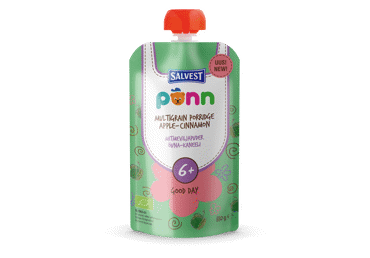 PONN ekologiška košė GOOD DAY su obuoliais ir cinamonu 6+ mėn., 110 g
