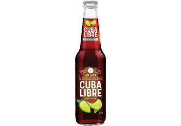 A. LE COQ gazuotas alkoholinis kokteilis CUBA LIBRE (4,7%), 330 ml