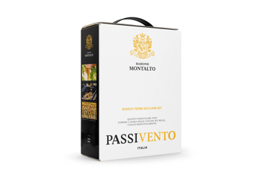 Baltasis sausas vynas BARONE MONTALTO BIANCO, 3 l
