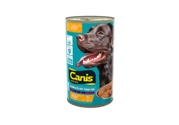 Konservuotas šunų ėdalas CANIS MAJOR su kalakutiena, 1.25 kg