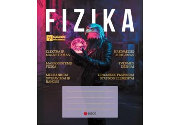 Sąsiuvinis-pagalbininkas fizikai DISCO, 32 l., langeliais
