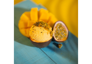 Ledai DIONE,mangų ir pasiflorų sk., 370g - 2