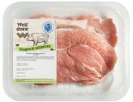Kiaulienos kumpio pjausniai WELL DONE, užauginta be antibiotikų, 360 g