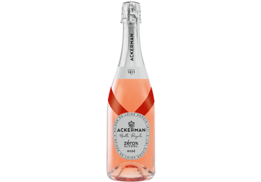 Putojantis nealkoholinis vynas ACKERMAN BULLE ROYALE ZERO ROSE , 0%, 0,75 l