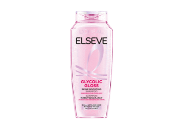 L'Oréal Paris ELSEVE Glycolic Gloss CORE šampūnas. 400 ml