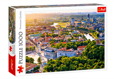 Dėlionė TREFL VILNIUS, 1000 detalių, 1 vnt.