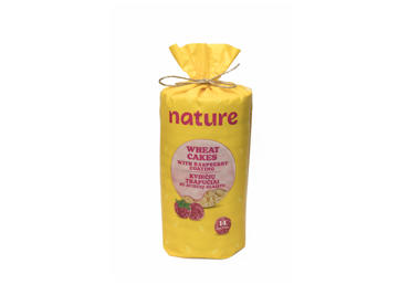 Avietiniai kviečių trapučiai NATURE, 210 g