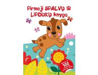 Knyga. Pirmoji Spalvų Ir Lipdukų Knyga (Šuniukas)
