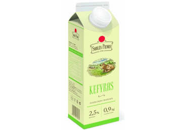Kefyras SAULĖS PIENAS, 2,5% rieb., 0,9 kg Kefyras SAULĖS PIENAS, 2,5% rieb., 0,9 kg