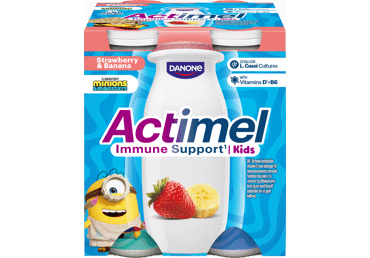 Jog. gėrimas ACTIMEL ACTIKIDS, braškių sk., 4x100g, 1,4%rieb, 400 g