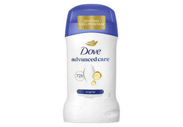 Moteriškas pieštukinis dezodorantas DOVE ORIGINALS, 50 ml