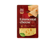 Ementalio sūris WELL DONE (riekelės), 45 % rieb. s. m., 150 g