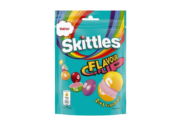 Kramtomieji saldainiai SKITTLES FLAVOUR FLIP, 136 g