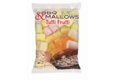 Zefyrai BBQ & MALLOWS TUTTI FRUTTI, 225 g