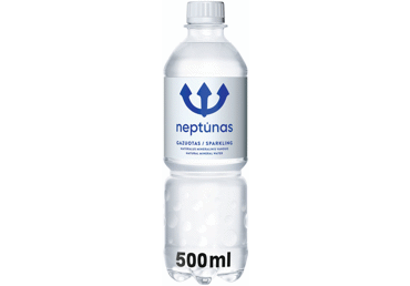 Gazuotas natūralus mineralinis vanduo NEPTŪNAS, 500 ml Gazuotas natūralus mineralinis vanduo NEPTŪNAS, 500 ml