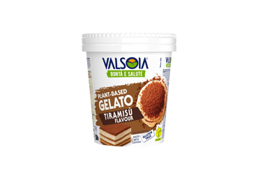 Augaliniai valgomieji ledai VALSOIA, tiramisu skonio, 300 g - 2