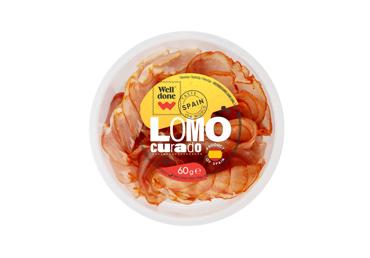 Vytinta kiaulienos nugarinė LOMO CURADO WELL DONE, nerūš., 60 g