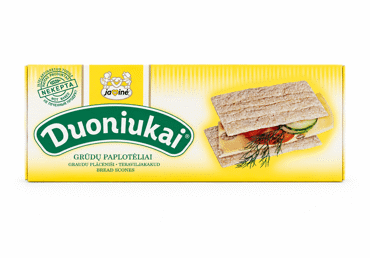 Grūdų paplotėliai DUONIUKAI JAVINĖ, 200 g