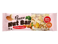 Riešutų batonėlis su migdolų riešutais PAUZE, 30 g