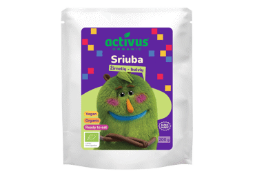 Ekologiška trinta žirnelių ir bulvių sriuba ACTIVUS x Kakė Makė, 200 g