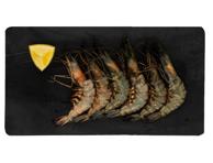 Atitirpintos didžiosios krevetės su kiautais, 1 kg