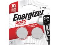 Ličio baterijos ENERGIZER CR2025, 2 vnt.