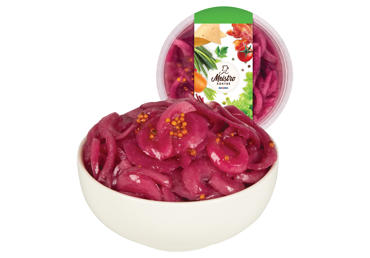 Marinuoti rausvieji svogūnai, 250 g