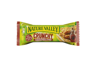 Pilno grūdo dribsnių batonėlis su klevų sirupu NATURE VALLEY, 42 g