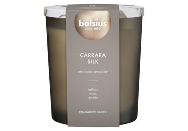 Kvapni žvakė indelyje BOLSIUS Carrara Silk