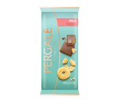 Pieninis šokoladas PERGALĖ su sausainių įdaru, 100 g