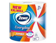 Popieriniai rankšluosčiai ZEWA JUMBO EVERYDAY, 2sl, 440lap, 1rit