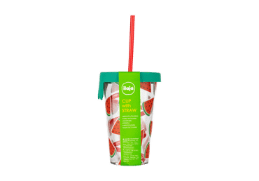 Gertuvė su šiaudeliu ILAJA, 450 ml - 3