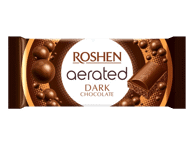Juodasis akytasis šokoladas ROSHEN AERATED, 80 g