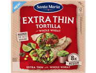 Plonos kvietinės pilnagrūdės tortilijos SANTA MARIA, 240 g